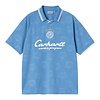 S/S Terrace Football T-Shirt - Heart Train Jacquard/Curacao