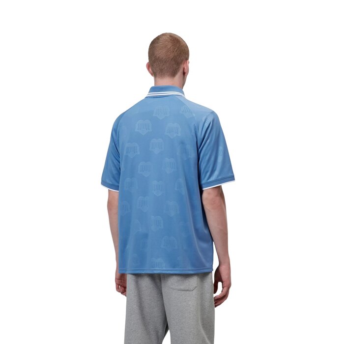 Carhartt WIP S/S Terrace Football T-Shirt - Heart Train Jacquard/Curacao