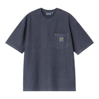 Carhartt WIP S/S Loose Pocket T-Shirt - Dark Navy Garment Dyed