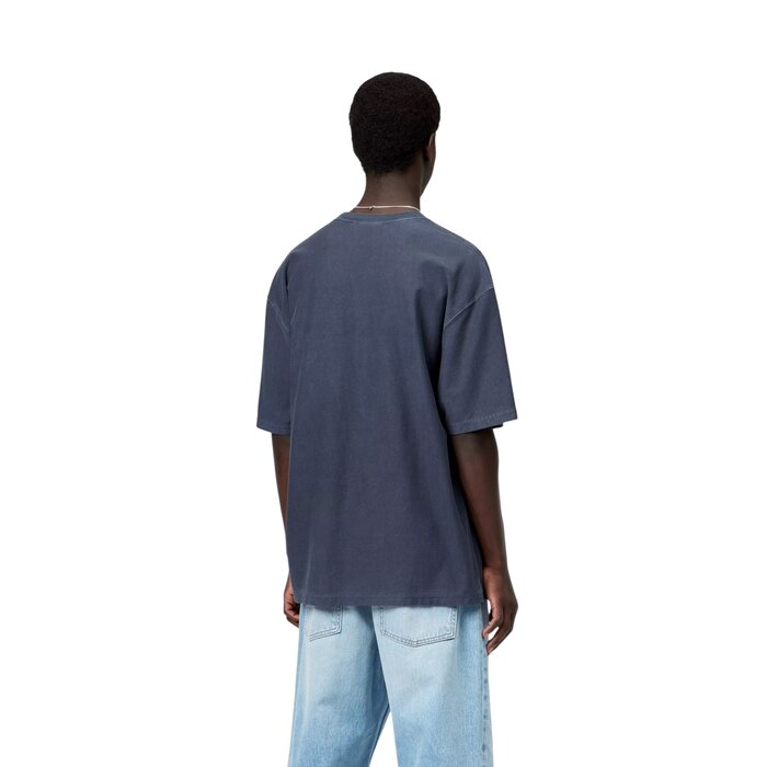 Carhartt WIP S/S Loose Pocket T-Shirt - Dark Navy Garment Dyed