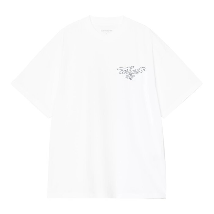 Carhartt WIP W' S/S Julia Klenovsky T-Shirt - White