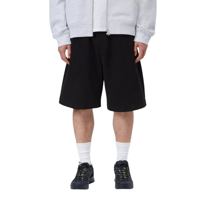 Carhartt WIP Floyde Short - Black (Garment Dyed)
