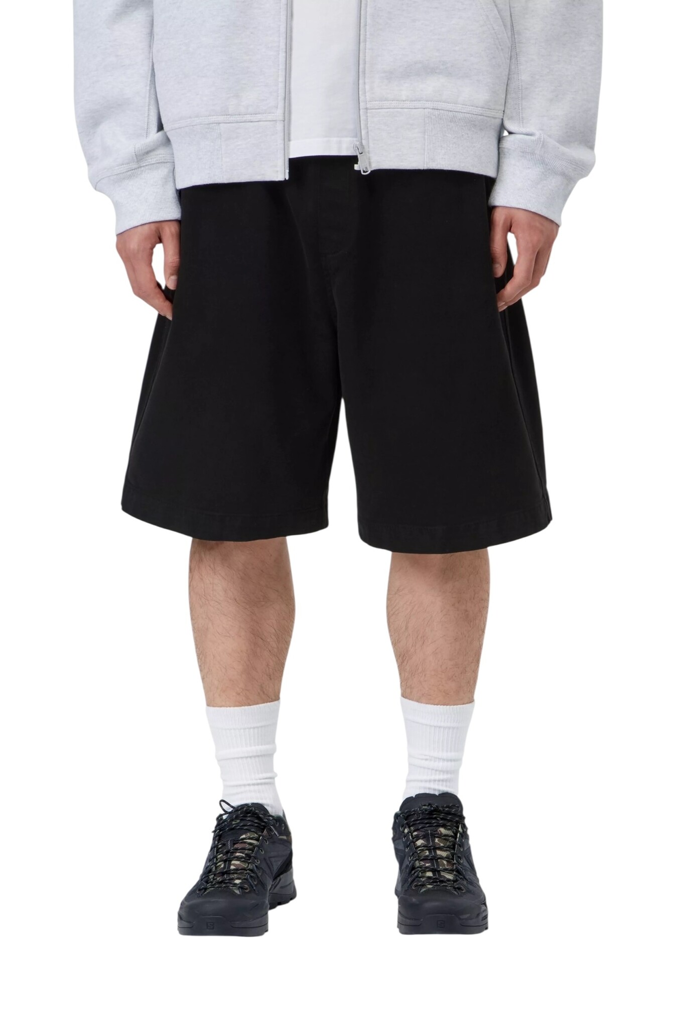 Carhartt WIP Floyde Short - Black (Garment Dyed)
