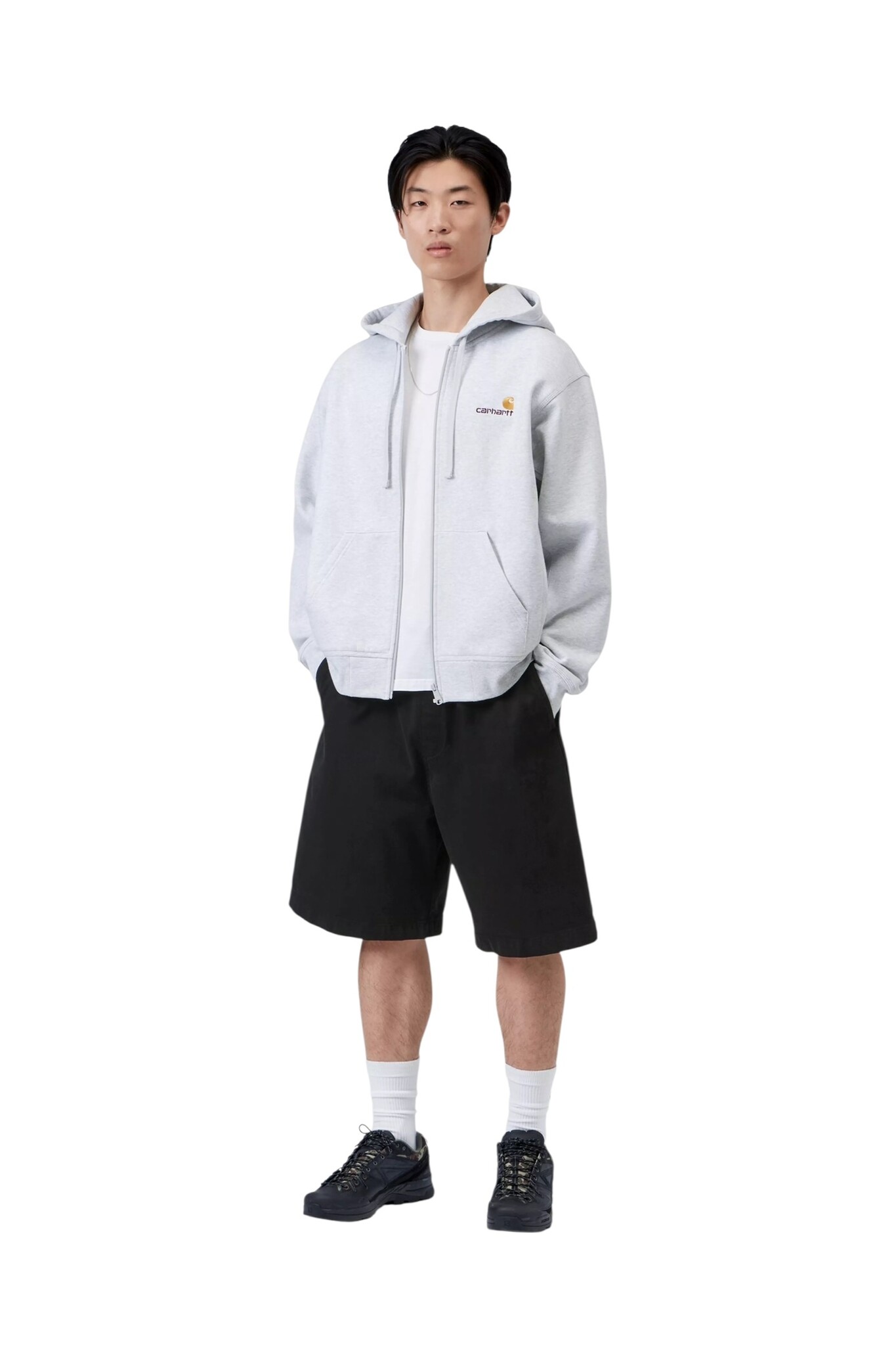 Carhartt WIP Floyde Short - Black (Garment Dyed)
