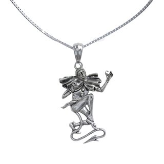 Carhartt WIP Playing Cards Pendant - Sterling Silver