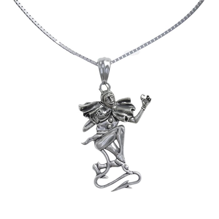 Carhartt WIP Playing Cards Pendant - Sterling Silver