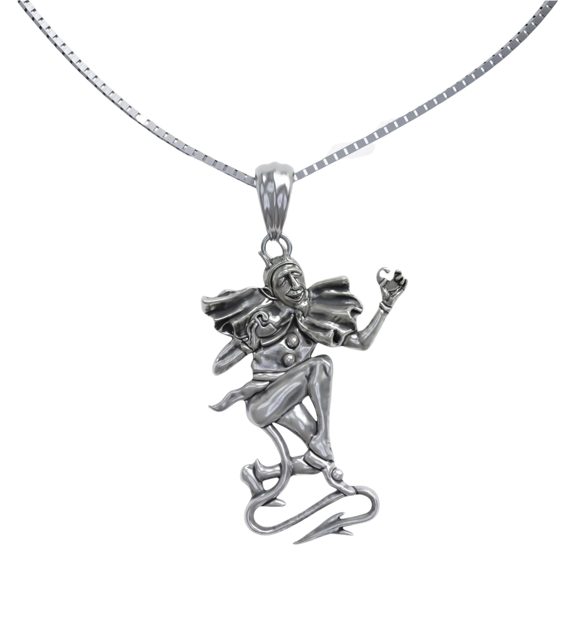 Carhartt WIP Playing Cards Pendant - Sterling Silver