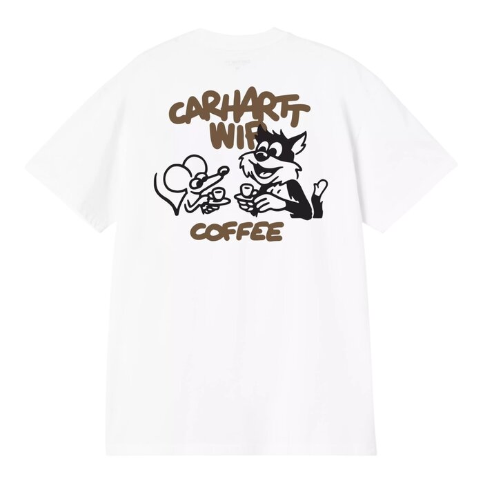 Carhartt WIP S/S Coffee Break T-Shirt - White