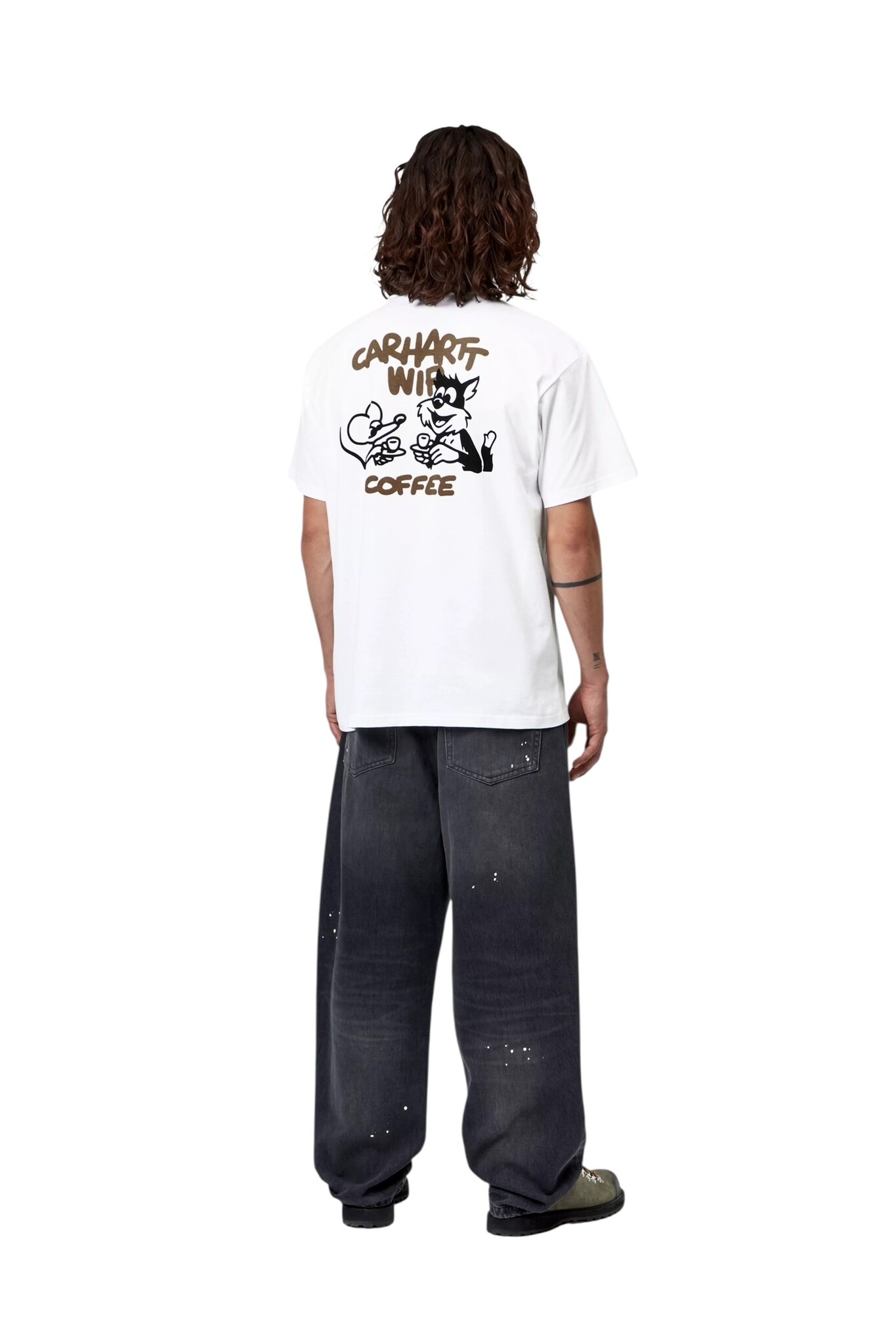 Carhartt WIP S/S Coffee Break T-Shirt - White