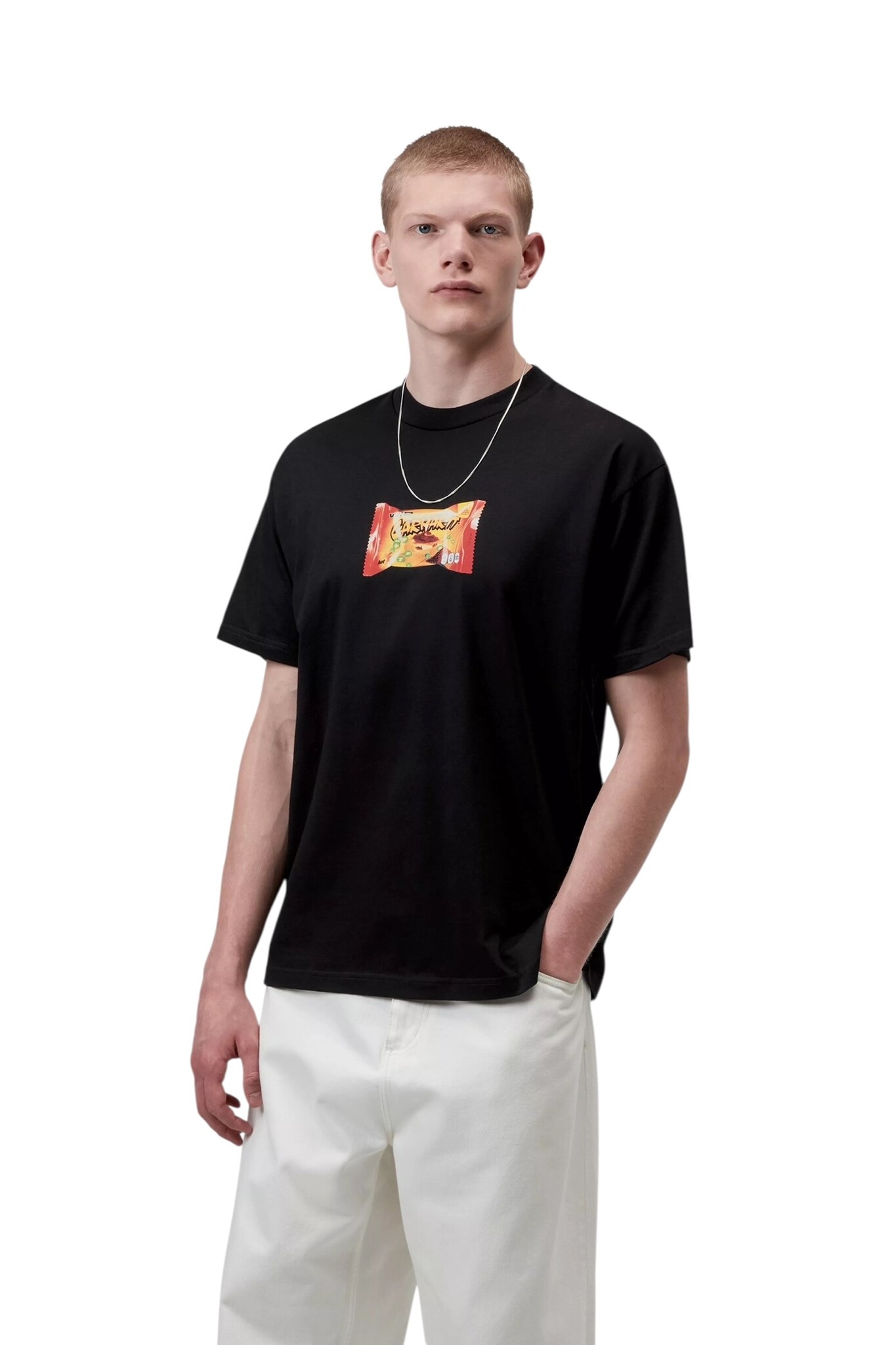 Carhartt WIP S/S Road Side Snack T-Shirt - Black