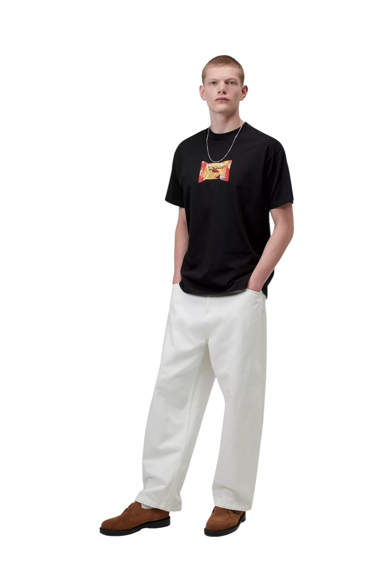 Carhartt WIP S/S Road Side Snack T-Shirt - Black
