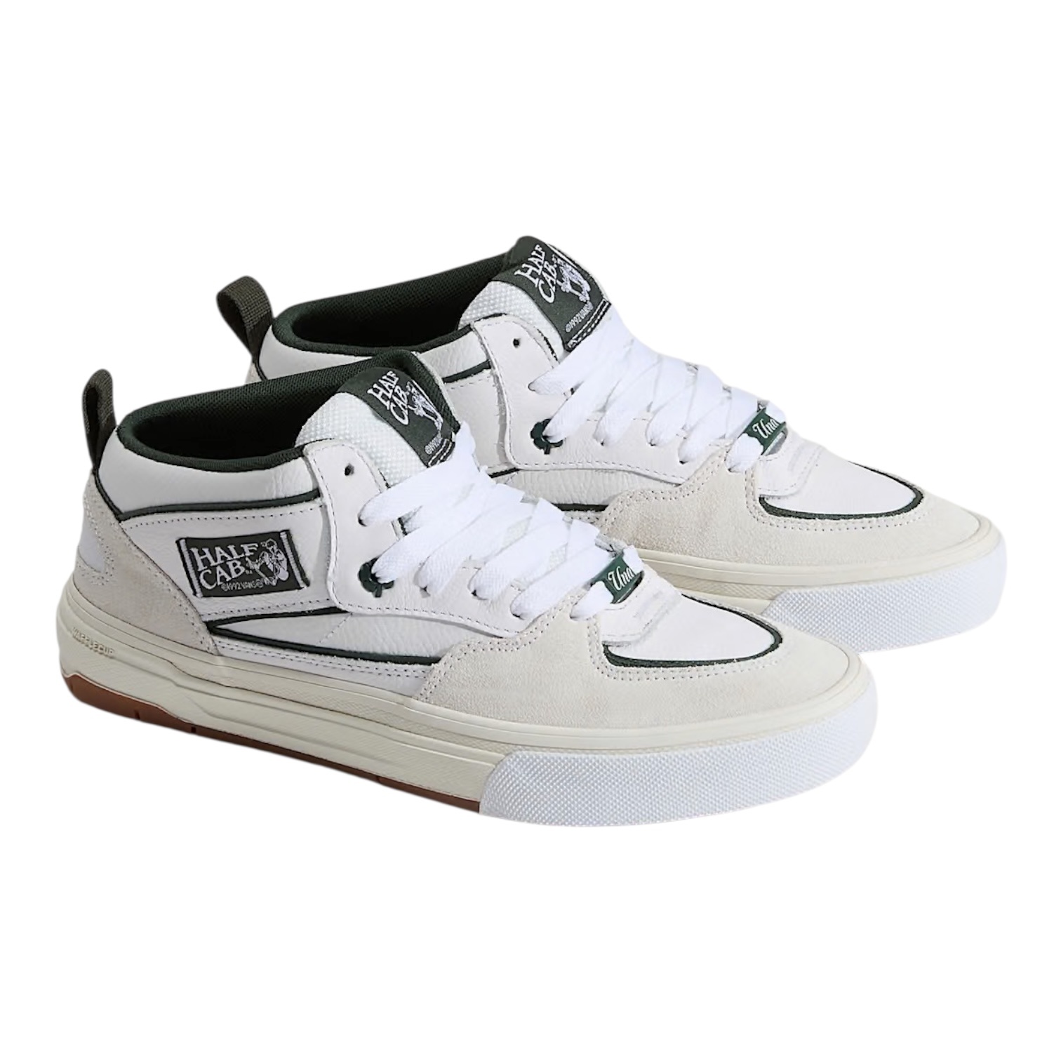 Vans Skate Half Cab Wafflecup - Una White/Green