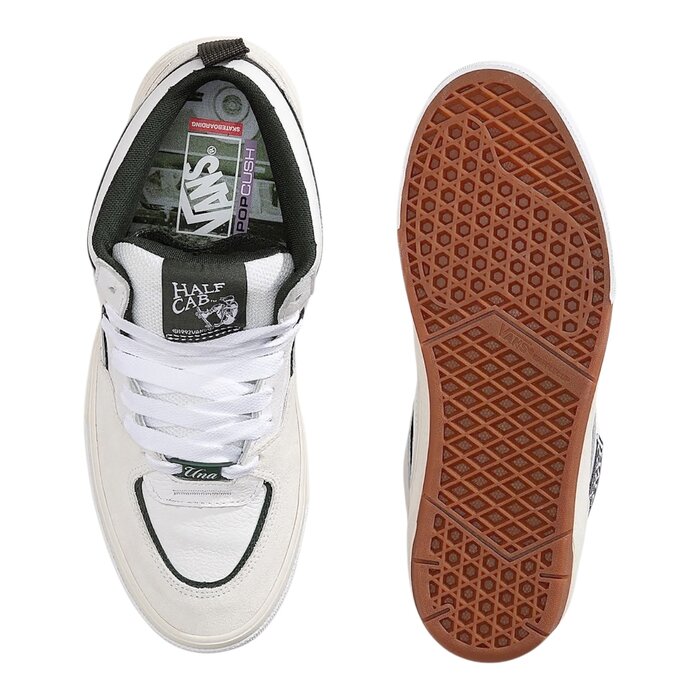 Vans Skate Half Cab Wafflecup - Una White/Green