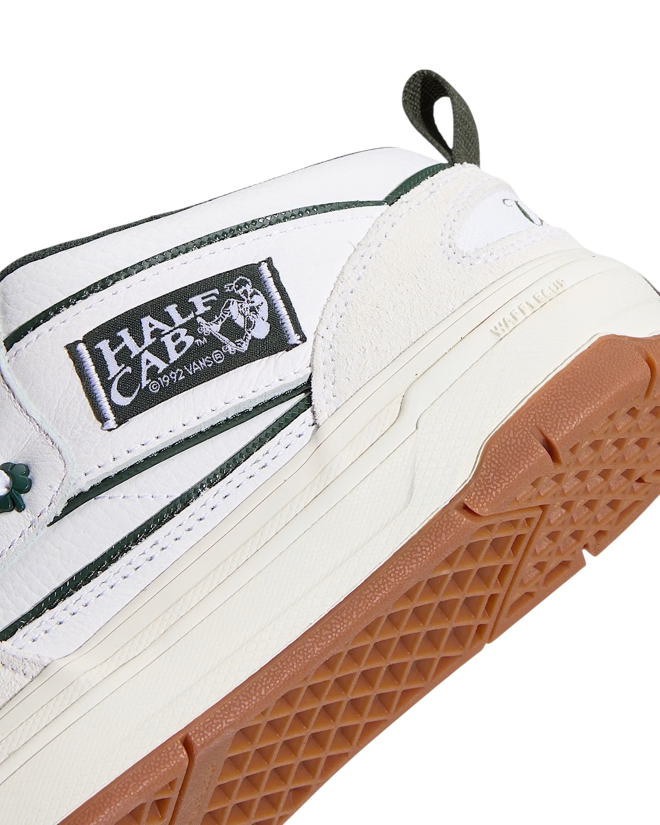Vans Skate Half Cab Wafflecup - Una White/Green
