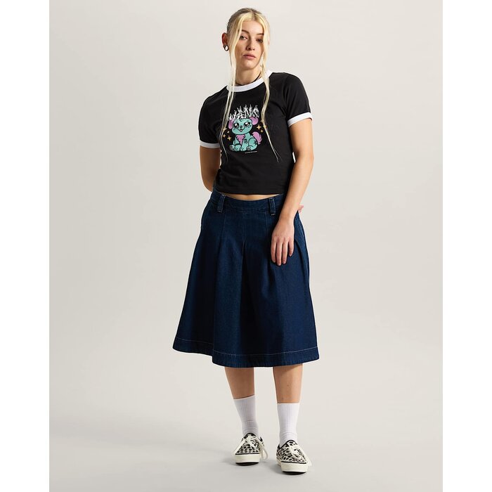 Vans W' Puppy Ringer T-Shirt - Black