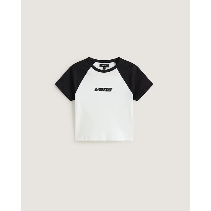 Vans W' Clare Baby T-Shirt - True White/Black