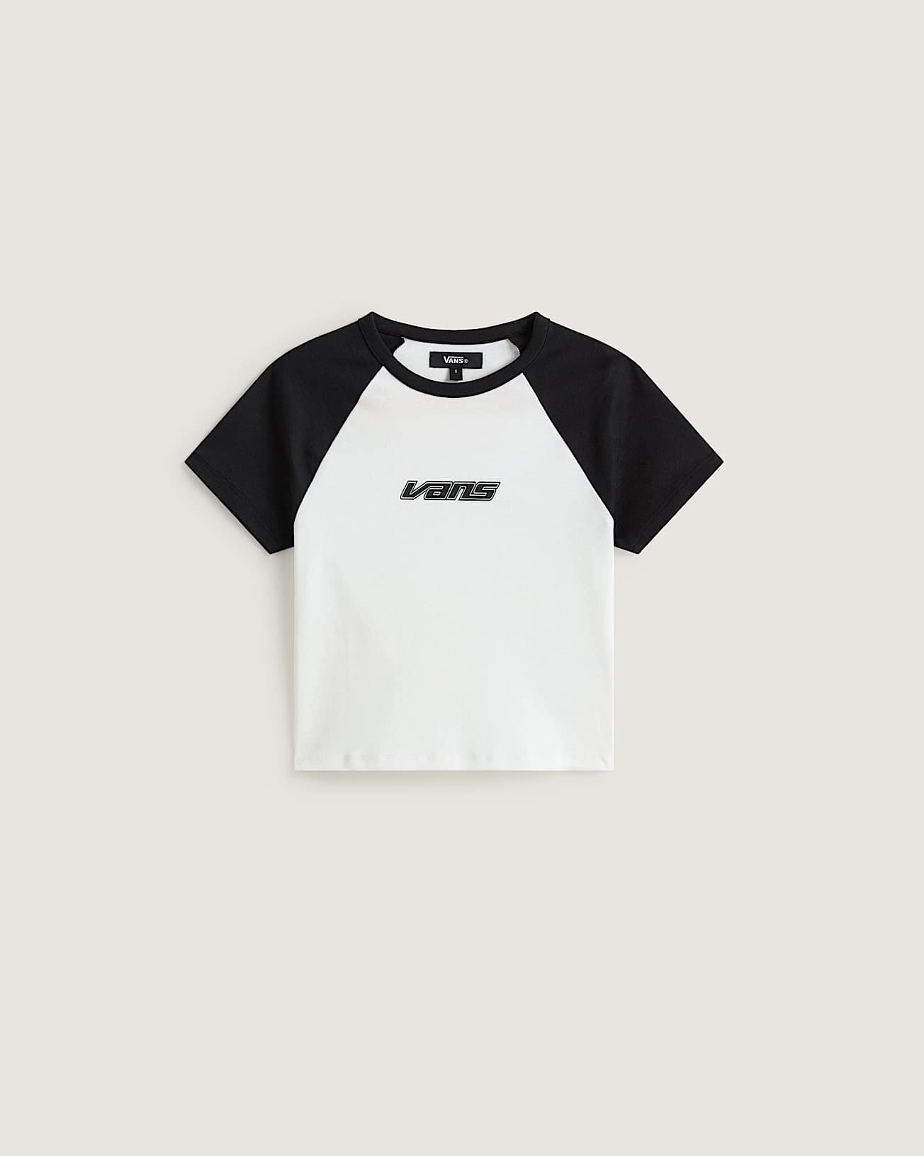 Vans W' Clare Baby T-Shirt - True White/Black
