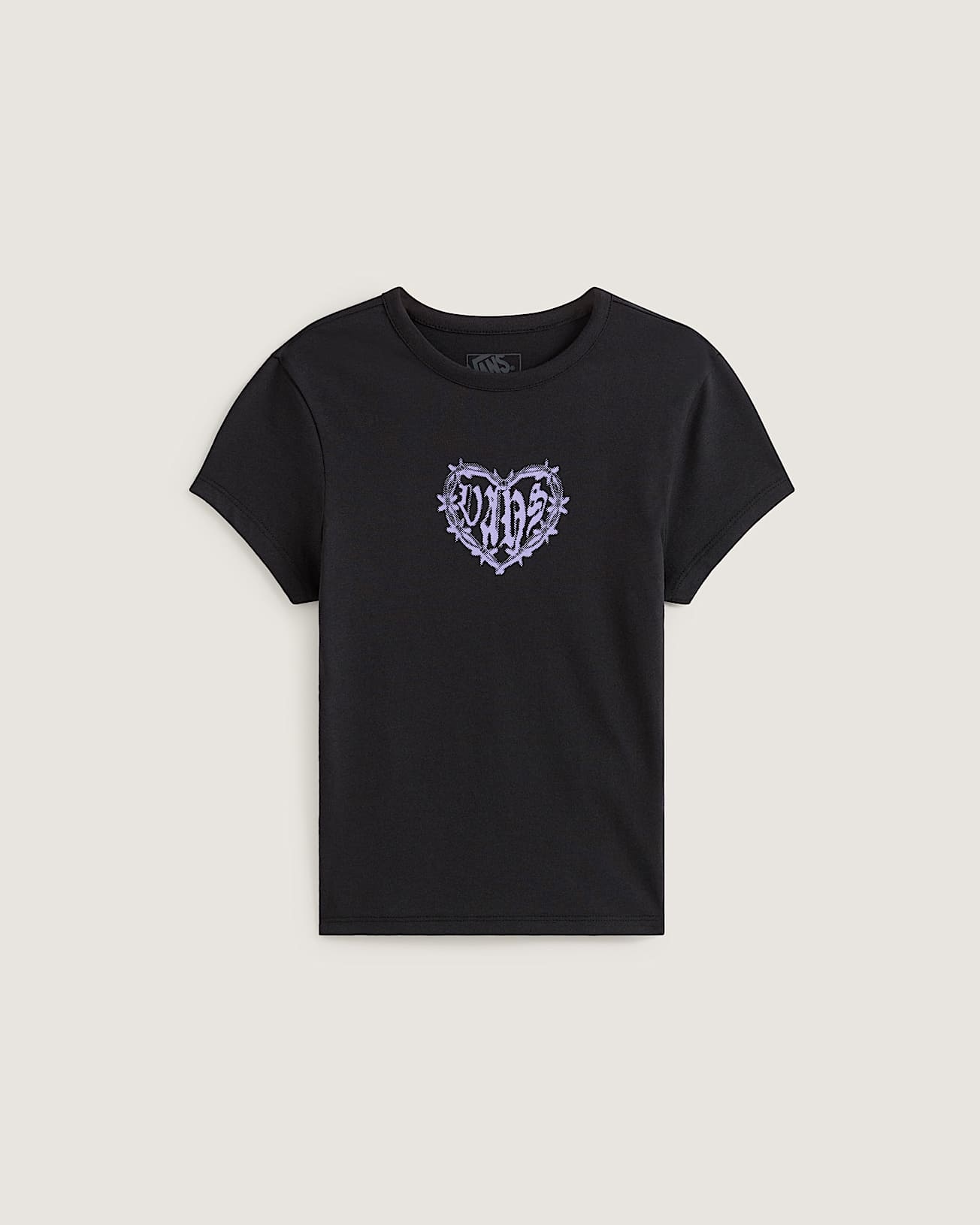 Vans W' Barbed Heart T-Shirt - Black