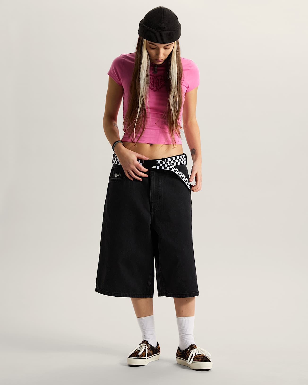 Vans W' Barbed Heart T-Shirt - Pink Fizz