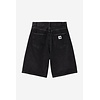 W' Brandon Short - Black (Stone Washed)