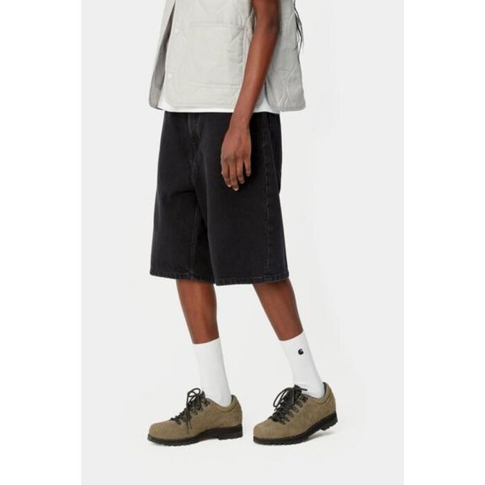 Carhartt WIP W' Brandon Short - Black (Stone Washed)