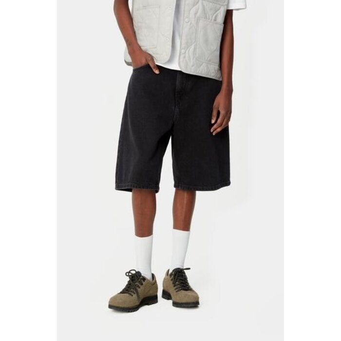 Carhartt WIP W' Brandon Short - Black (Stone Washed)