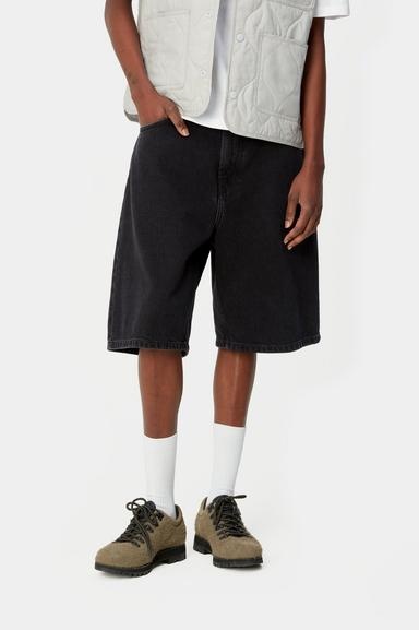 Carhartt WIP W' Brandon Short - Black (Stone Washed)