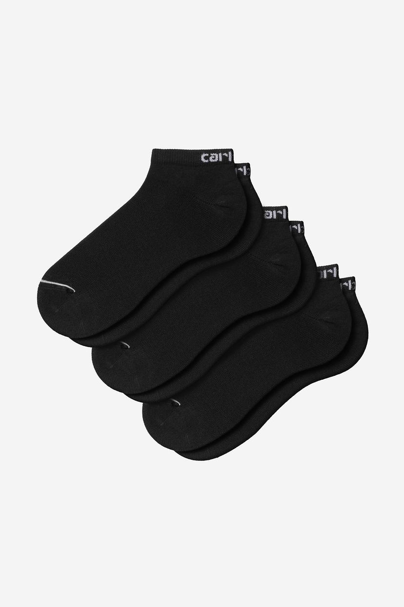 Carhartt WIP Script Sneakers Socks - Black