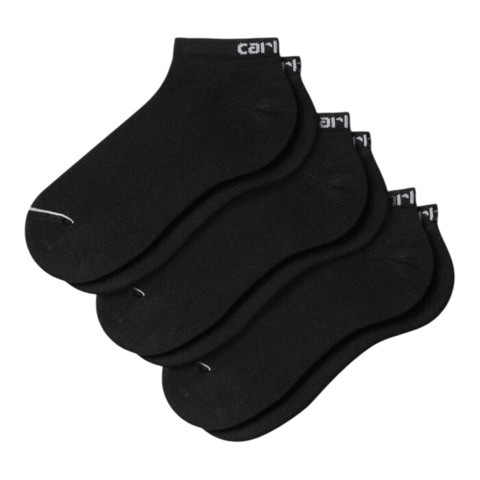 Carhartt WIP Script Sneakers Socks - Black