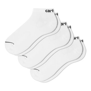 Carhartt WIP Script Sneakers Socks - White