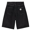W' Brandon Short - Black (Stone Washed)