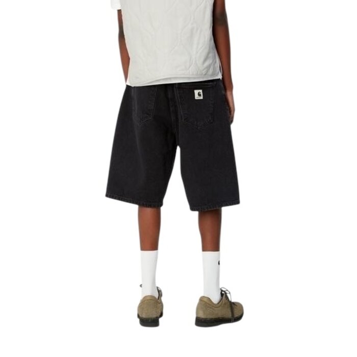 Carhartt WIP W' Brandon Short - Black (Stone Washed)