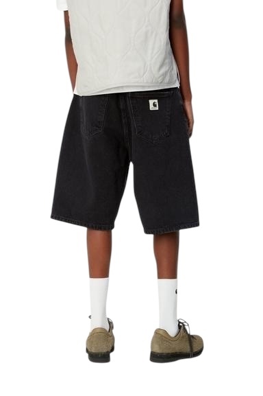 Carhartt WIP W' Brandon Short - Black (Stone Washed)