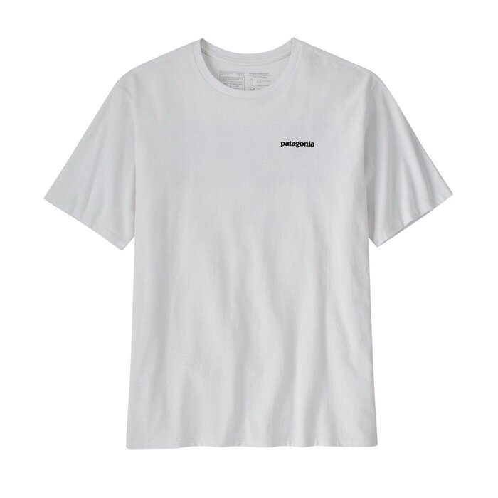 Patagonia M's P-6 Logo Responsibili Tee - White