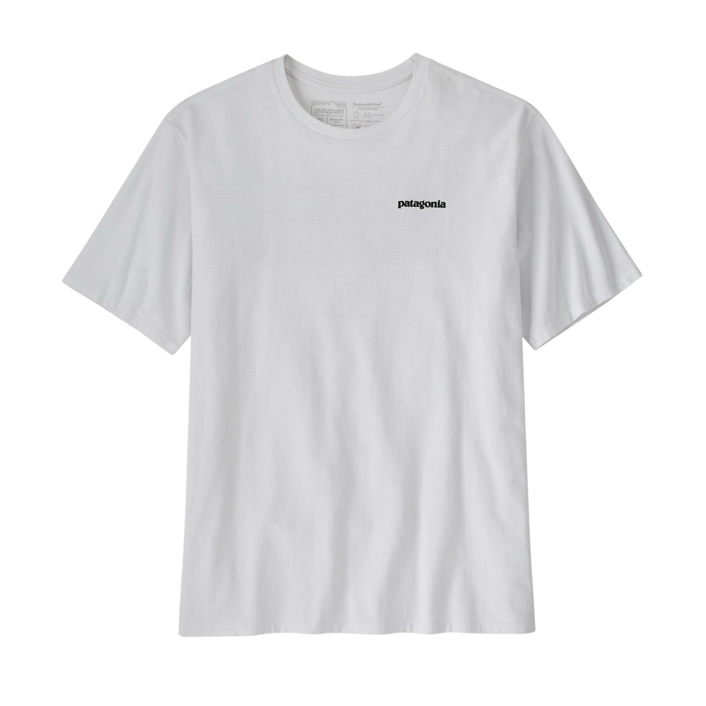 Patagonia M's P-6 Logo Responsibili Tee - White