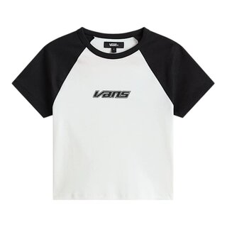 Vans W' Clare Baby T-Shirt - True White/Black
