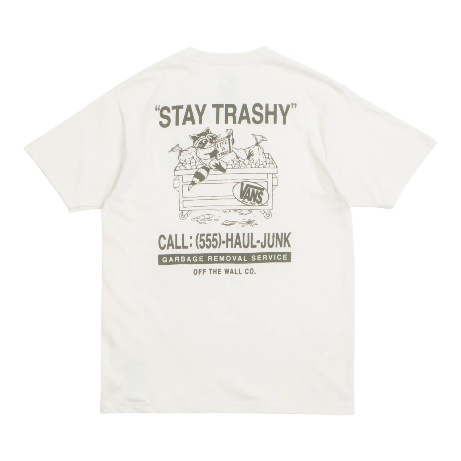 Vans Trashy S/S Tee - Marshmallow