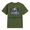 Dumpster Raccon S/S Tee - Green Balsam