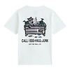 Dumpster Raccoon S/S Tee - White