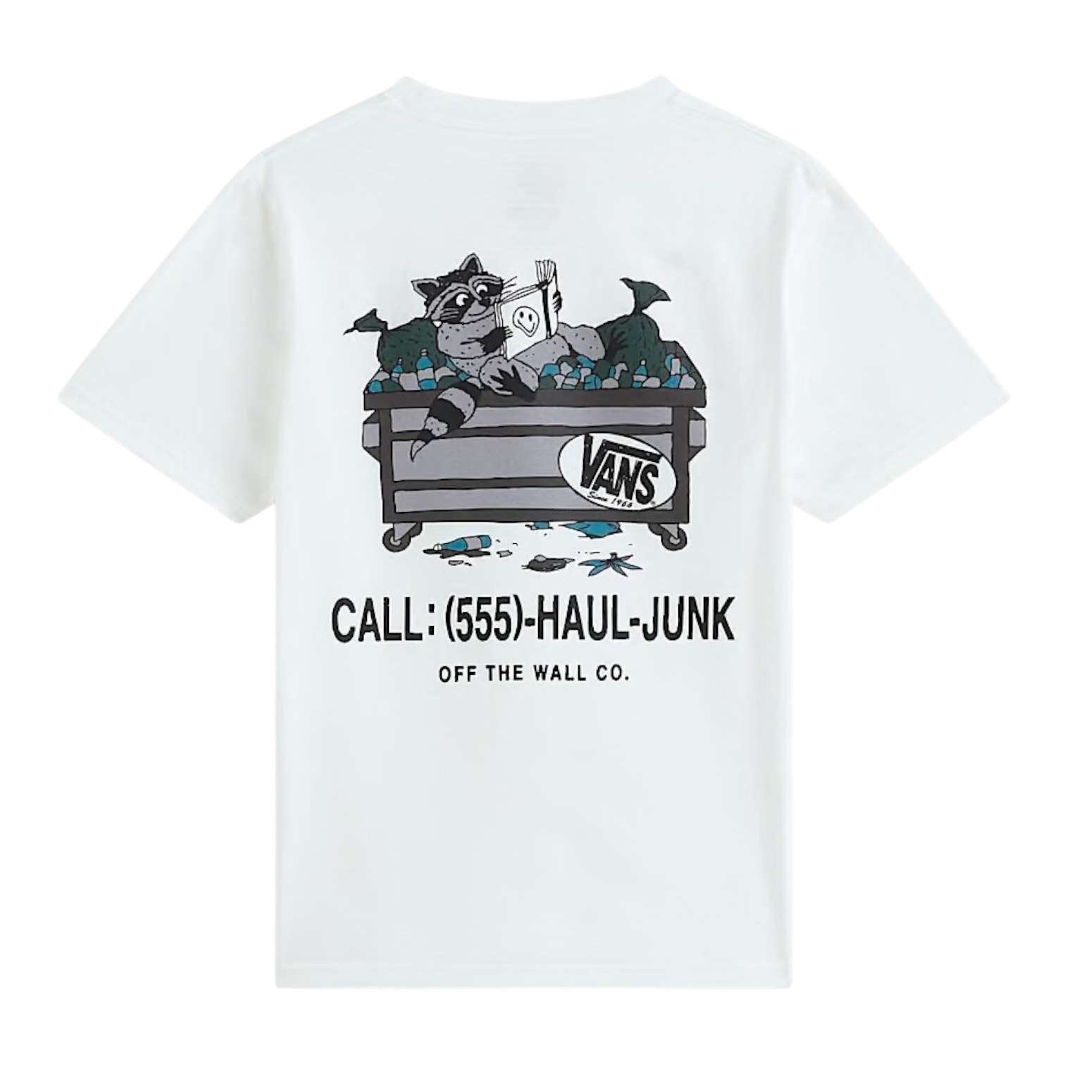 Vans Dumpster Raccoon S/S Tee - White