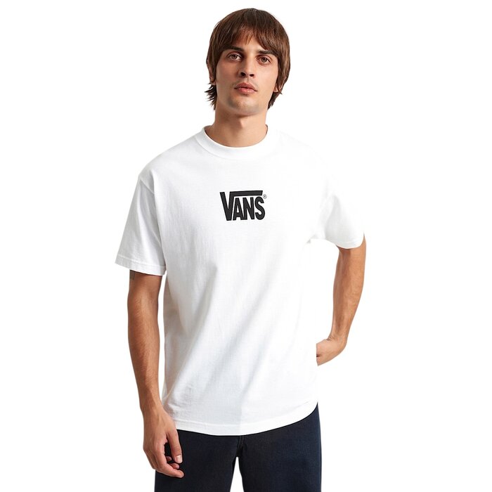 Vans Stretch Logo S/S Tee - White/Black