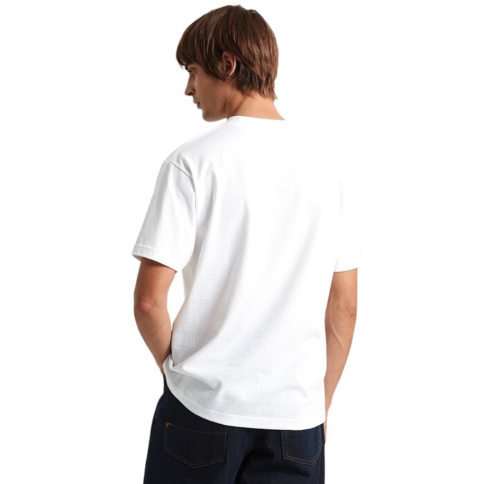 Vans Stretch Logo S/S Tee - White/Black