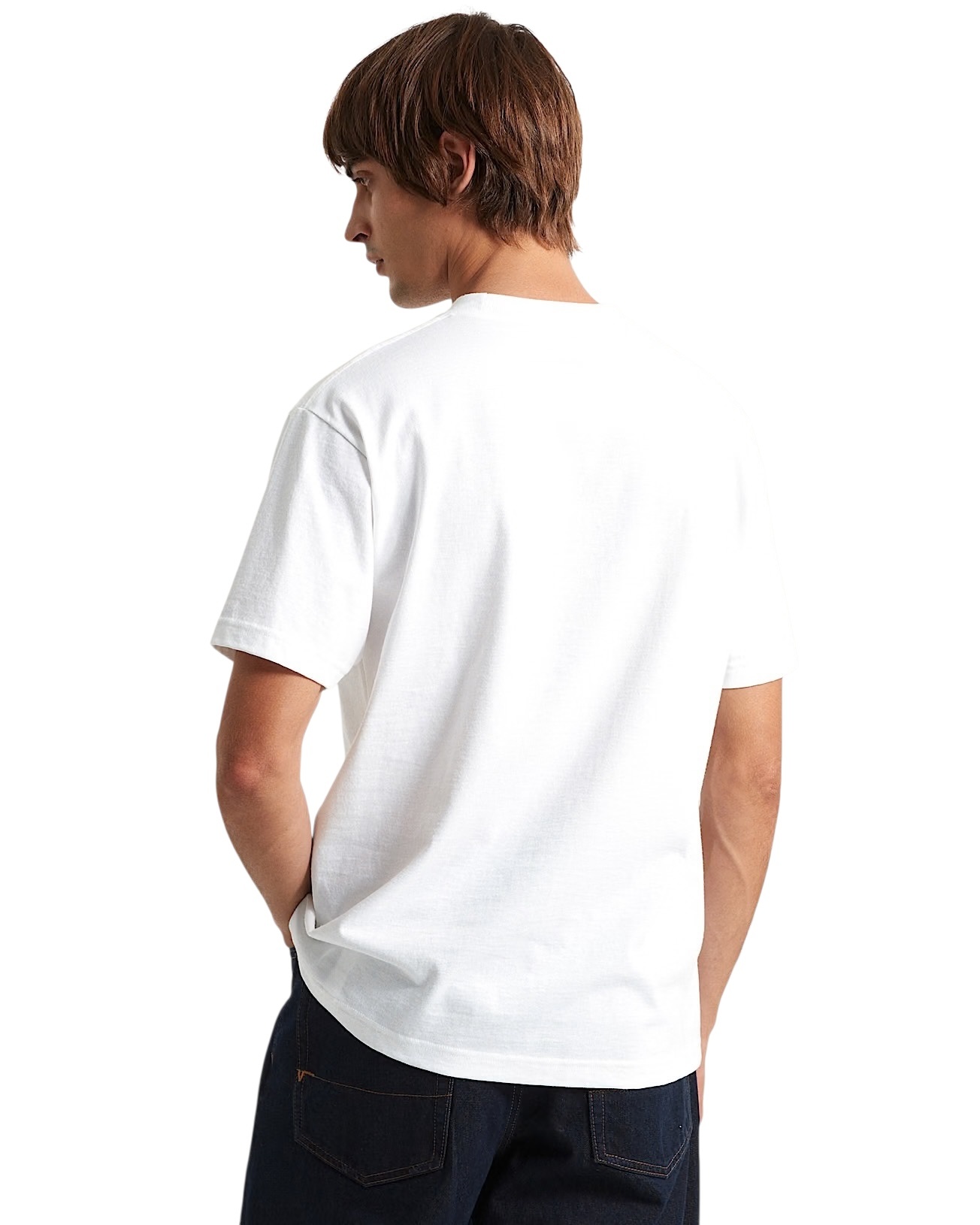 Vans Stretch Logo S/S Tee - White/Black