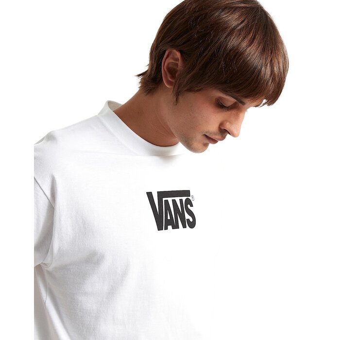 Vans Stretch Logo S/S Tee - White/Black