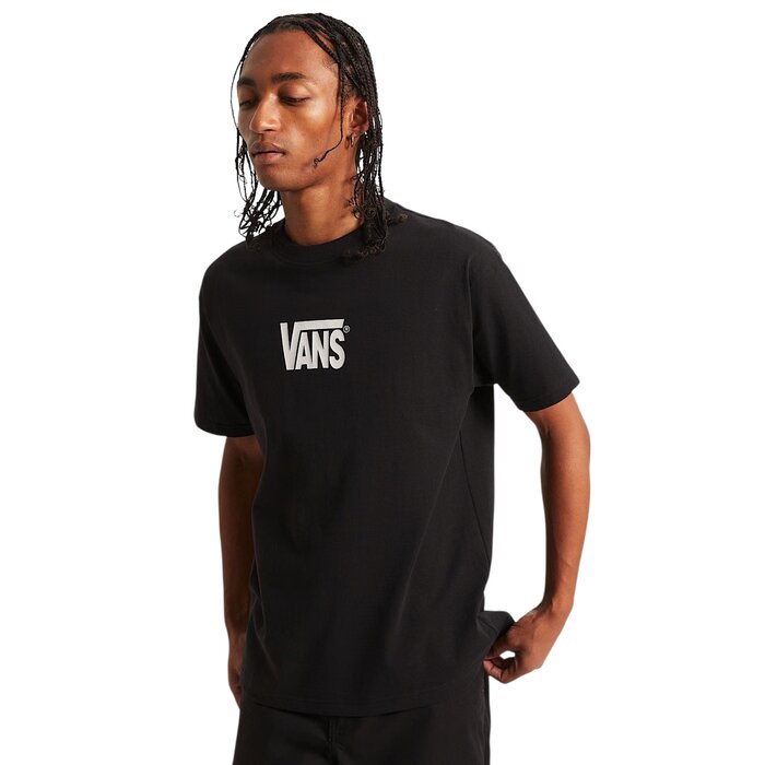 Vans Stretch Logo S/S Tee - Black/White
