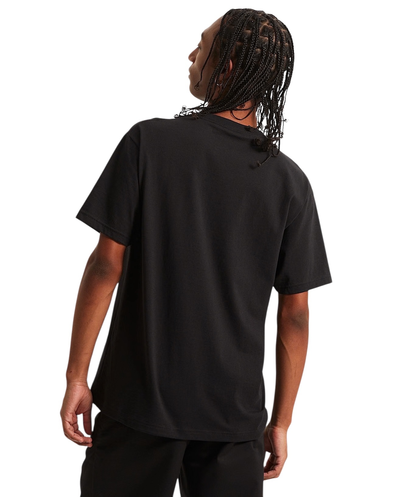 Vans Stretch Logo S/S Tee - Black/White