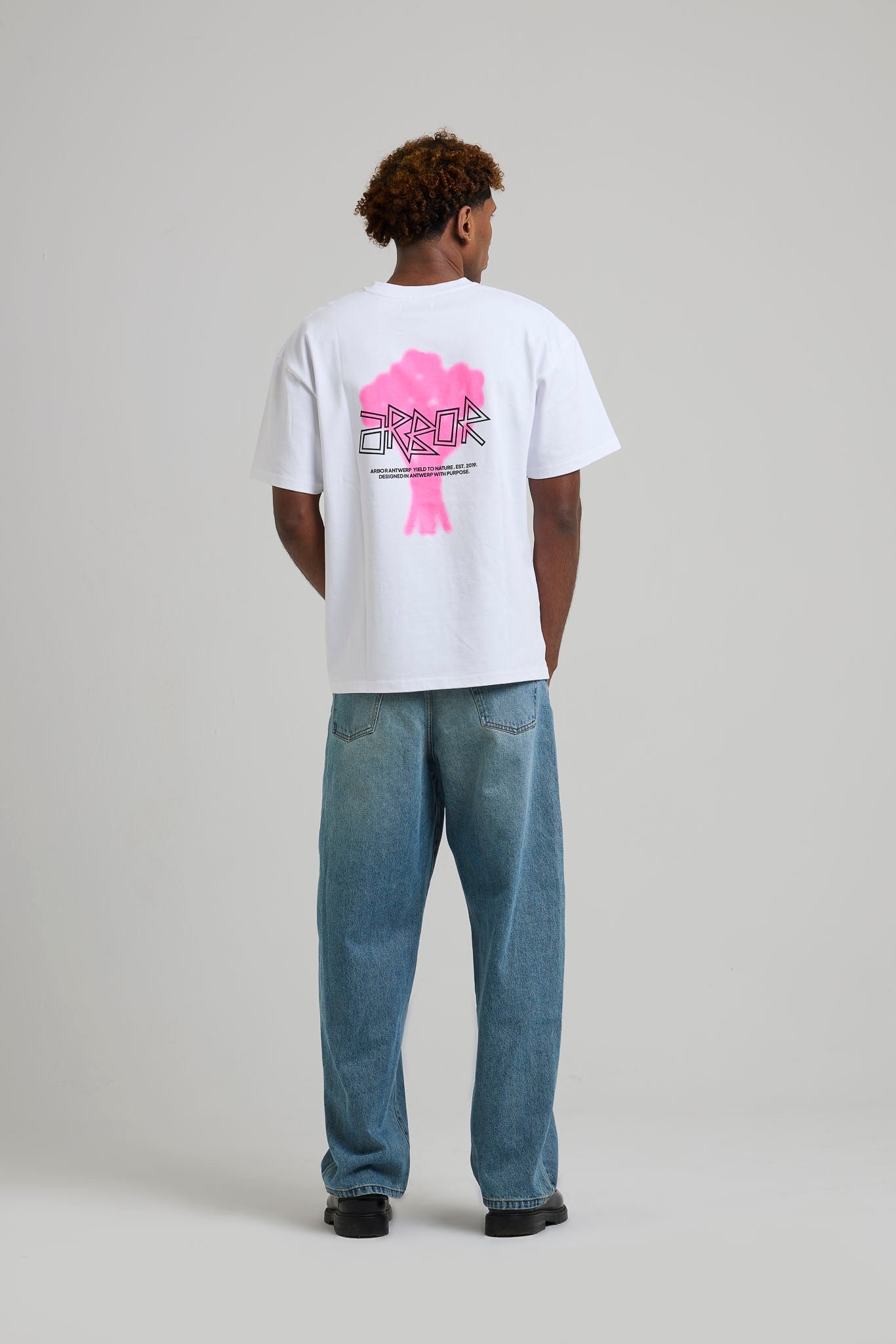 Arbor Antwerp Floral Bouquet T-shirt - Pink
