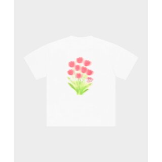 Arbor Antwerp Tulip Bloom T-shirt - White