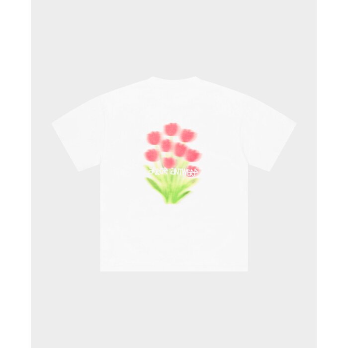 Arbor Antwerp Tulip Bloom T-shirt - White