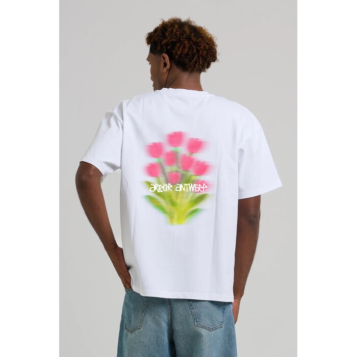 Arbor Antwerp Tulip Bloom T-shirt - White